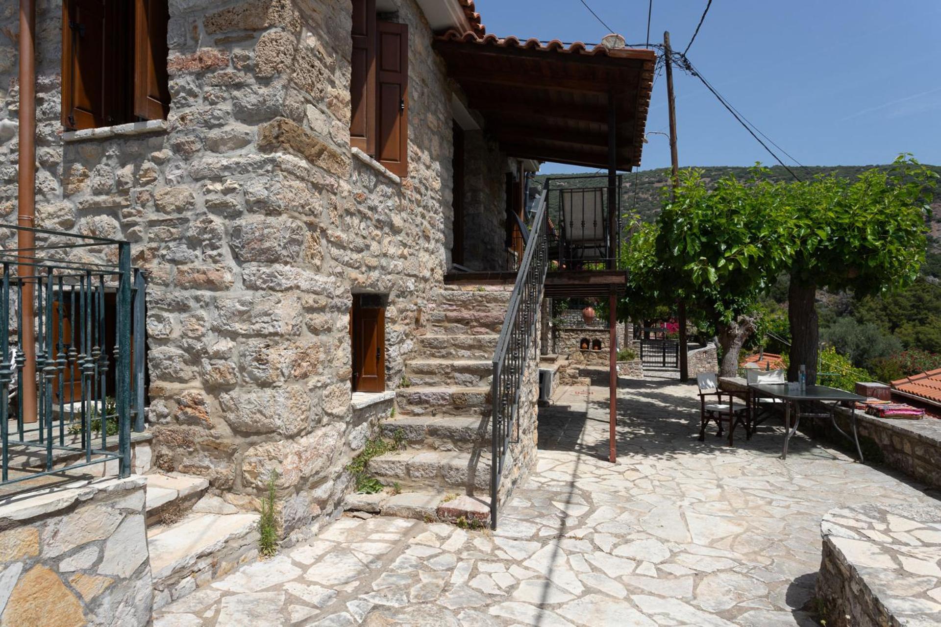 Ferienwohnung To Spiti Sto Castro Nafpaktos Exterior foto